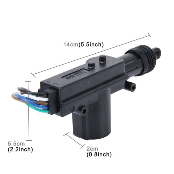 Car Auto Main Driving Seat Door Central Lock Keyless Entry Locking, DC 12V - Image 3
