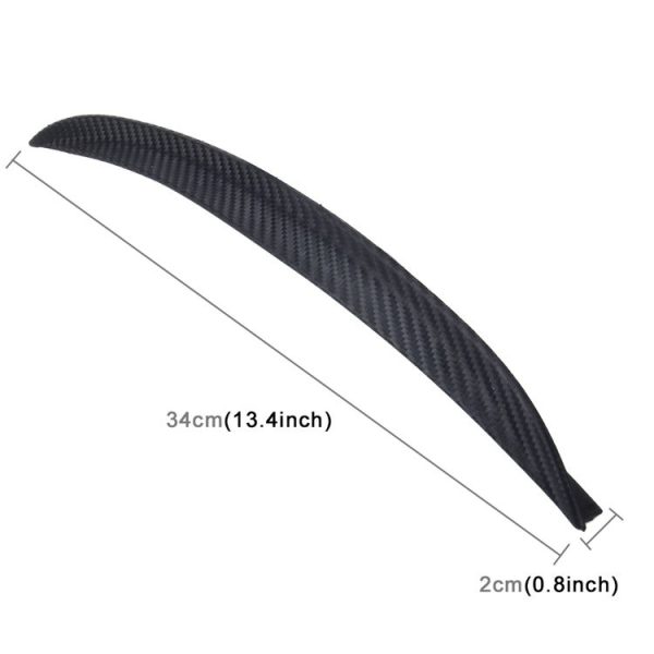 2 PCS Car Auto Rubber Fender Guard Protection Strip Scratch Protector Sticker, Size: 34*2cm - Image 5