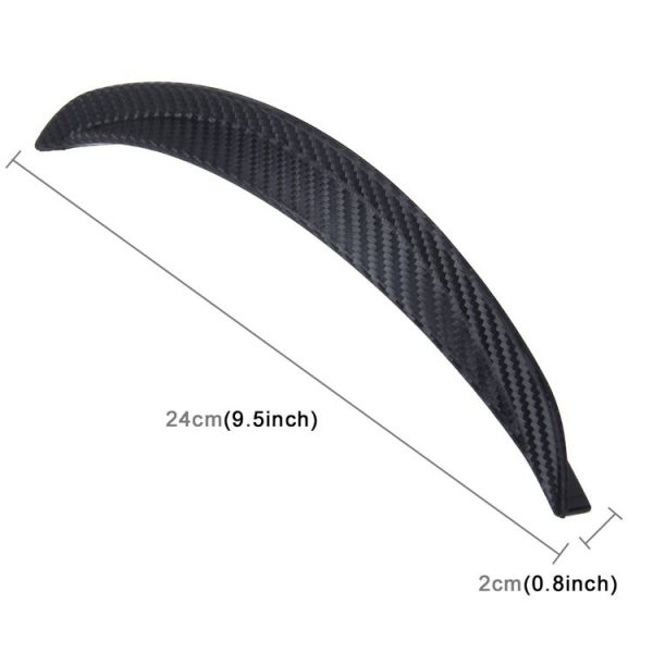 2 PCS Car Auto Rubber Fender Guard Protection Strip Scratch Protector Sticker, Size: 24*2cm - Image 5