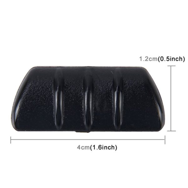 10 PCS Car Exterior Rubber Noise-cancelling Airflow-adjusting Kit - Image 5