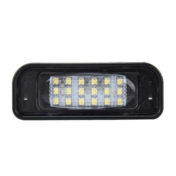 2 PCS License Plate Light with 18 SMD-3528 Lamps with Canbus for Mercedes-Benz W220, 2W 120LM, 6000K, DC12V (White Light) - Image 4