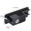 2 PCS License Plate Light with 18 SMD-3528 Lamps for Volkswagen, 2W 120LM, 6000K, DC12V (White Light) - Image 3