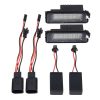 2 PCS License Plate Light with 18 SMD-3528 Lamps for Volkswagen, 2W 120LM, 6000K, DC12V (White Light) - Image 5