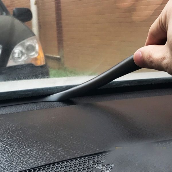 1.5m Car Instrument Desk Decorative Strip Rubber Chrome Decoration Strip Seal - Image 9
