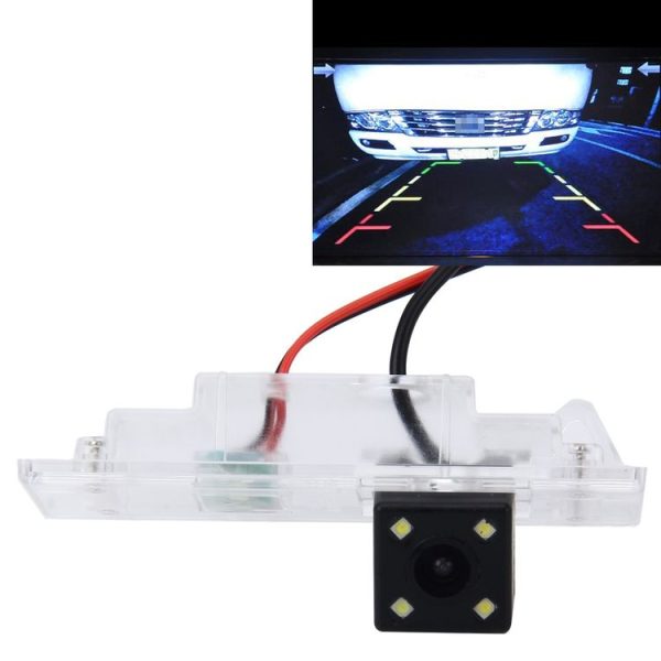 656x492 Effective Pixel NTSC 60HZ CMOS II Waterproof Car Rear View Backup Camera With 4 LED Lamps for BMW 120i / 135i / 640i / Z4