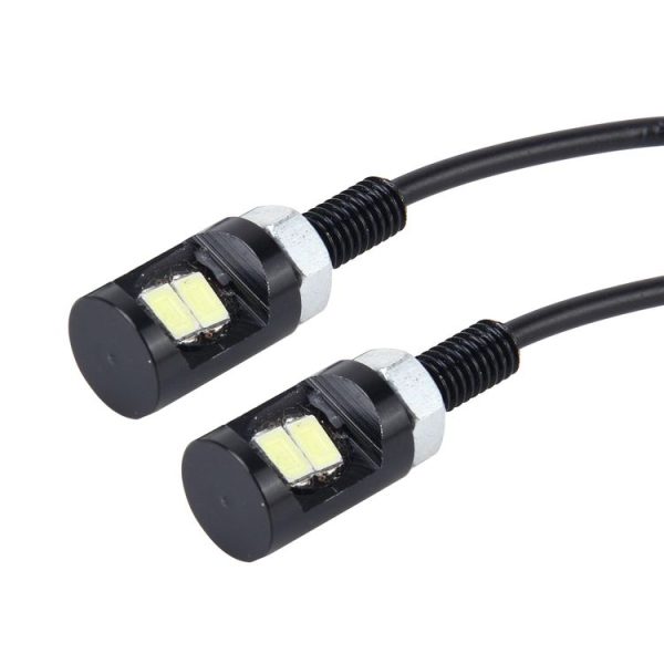 2 PCS 2W 100 LM 6500K Car License Plate Light with 2 SMD-5630 Lamps, DC 12V (White Light) - Image 2