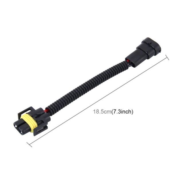 2 PCS H11 Car HID Xenon Headlight Male to Female Conversion Cable - Image 3