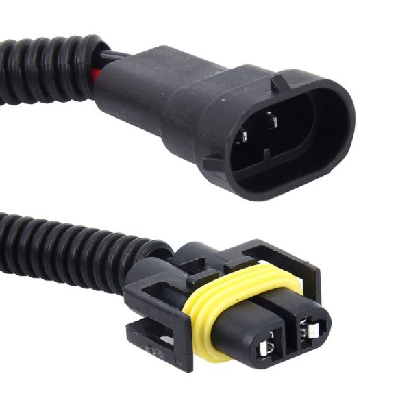 2 PCS H11 Car HID Xenon Headlight Male to Female Conversion Cable - Image 4