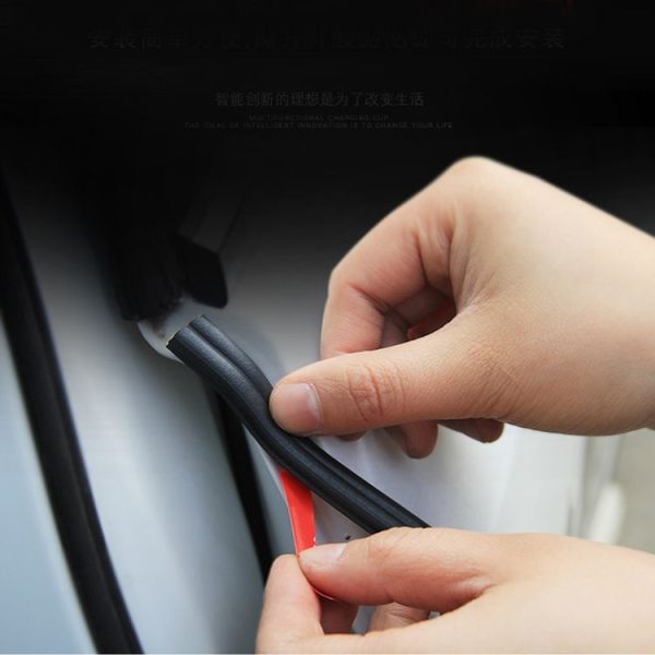 4m B Shape Car Decorative Strip Rubber Chrome Decoration Strip Door Seal Window Seal - Image 8