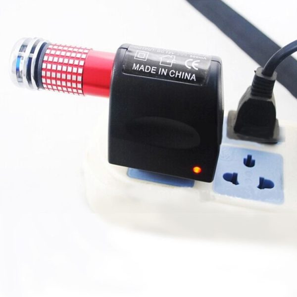 6W Vehicle Power Inverters 220V AC / DC to 12V DC with Car Cigarette Lighter Socket Adapter Converter Vehicle Amplifier Power Output: DC 12V 500mA (EU Plug) - Image 6