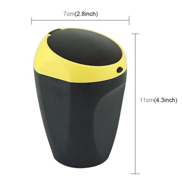 3R-2113 Universal Portable Car ABS Trash Rubbish Bin Ashtray - Image 2