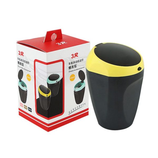 3R-2113 Universal Portable Car ABS Trash Rubbish Bin Ashtray - Image 4