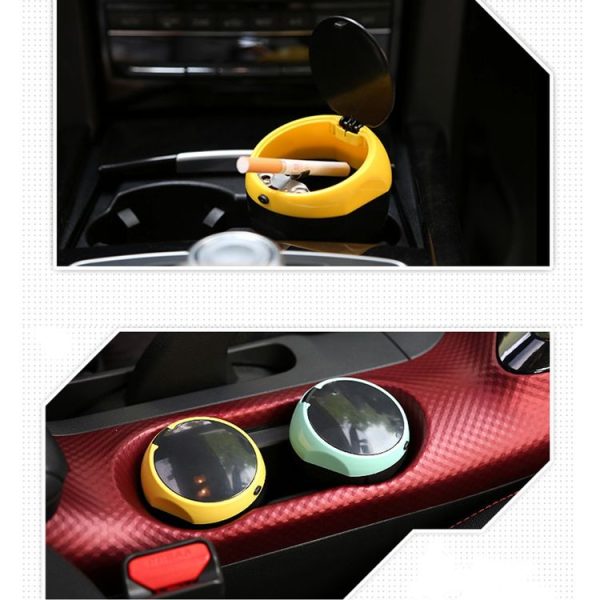 3R-2113 Universal Portable Car ABS Trash Rubbish Bin Ashtray - Image 6