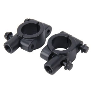 2pcs Electromobile Motorcycle Bike Universal ABS Rearview Mirror Holder