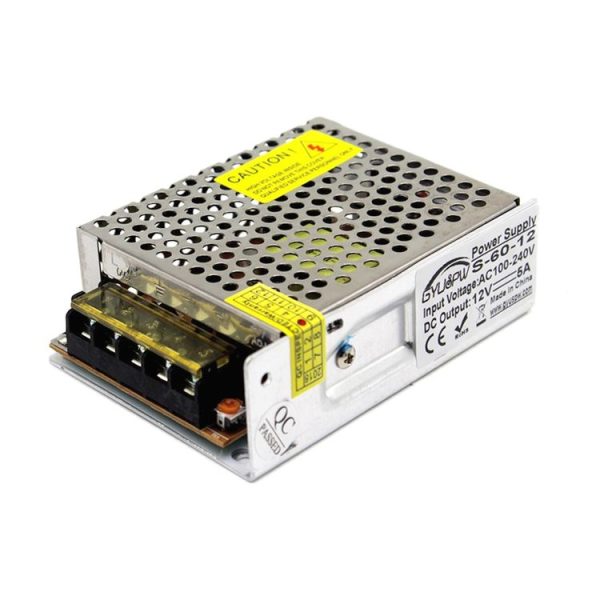 S-60-12 60W AC110 / 220V to DC 12V 5A Power Inverter Power converter