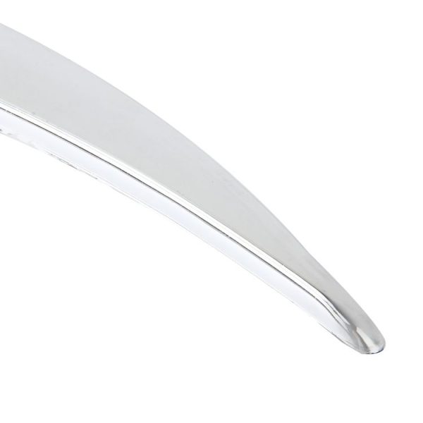 2 PCS Universal Car Auto Plastic Body Bumper Guard Protector Strip Sticker (Silver) - Image 4
