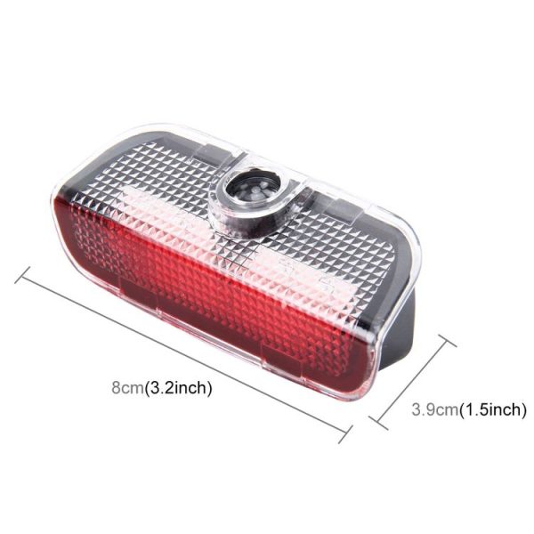 2 PCS LED Car Door Welcome Logo Car Brand 3D Shadow Light for Volkswagen - Image 5