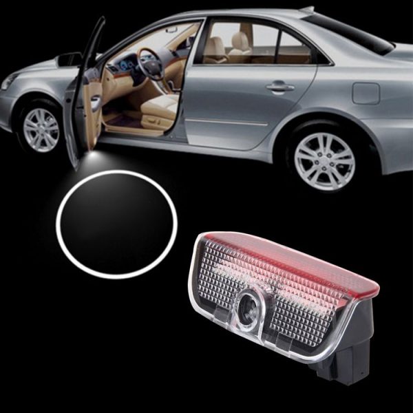 2 PCS LED Car Door Welcome Logo Car Brand 3D Shadow Light for Volkswagen - Image 6