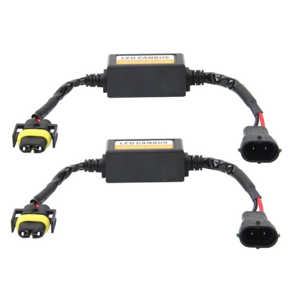 2 PCS H11 / H8 / H9 / H16 / 5202 Car Auto LED Headlight Canbus Warning Error-free Decoder Adapter for DC 9-16V / 20W-40W - Image 2