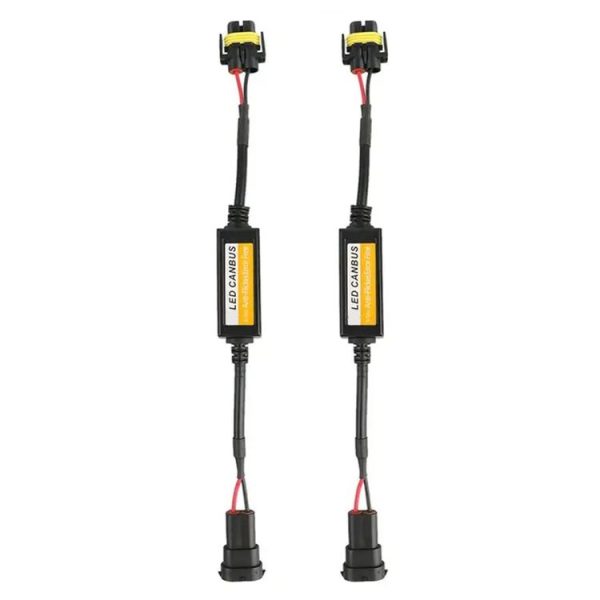 2 PCS H11 / H8 / H9 / H16 / 5202 Car Auto LED Headlight Canbus Warning Error-free Decoder Adapter for DC 9-16V / 20W-40W - Image 4