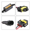 2 PCS H11 / H8 / H9 / H16 / 5202 Car Auto LED Headlight Canbus Warning Error-free Decoder Adapter for DC 9-16V / 20W-40W - Image 5