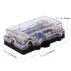 Car Auto 60A 1 in 3 Ways Glass Fuse Holder Blade Fuse Holder for Car Audio Amplifier - Image 3