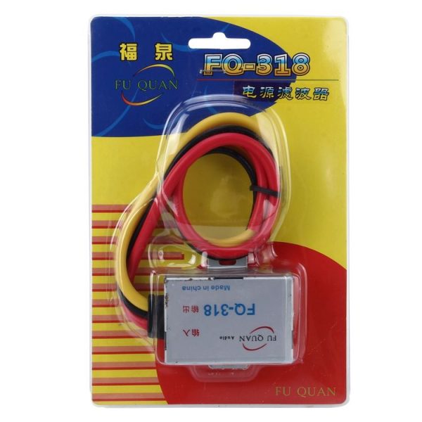 FQ-318 Car Stereo Radio Power Wire Engine Noise Filter Suppressor Isolator Power Supply Filter - Image 5