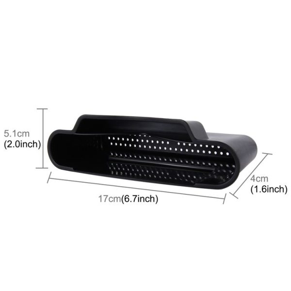 Car TPA Carrying Organizer Storage Box for Phone Coin Key and Other Small Items (Black) - Image 4
