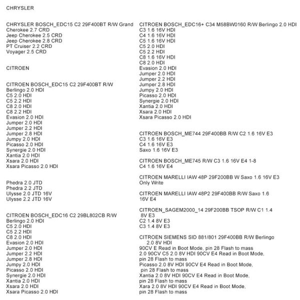 Galletto 1260 ECU Chip Tuning Interface Galletto Flasher Car Diagnostic Cable for Volkswagen / Audi / Skoda - Image 10