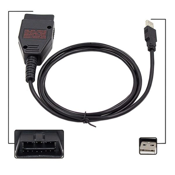 Galletto 1260 ECU Chip Tuning Interface Galletto Flasher Car Diagnostic Cable for Volkswagen / Audi / Skoda - Image 5