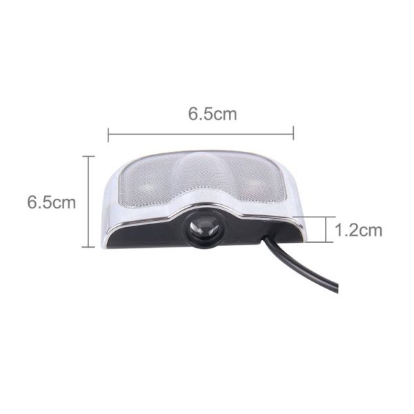 2 PCS LED Car Door Welcome Logo Car Brand Shadow Light Laser Projector Lamp for Volvo (Silver) - Image 4