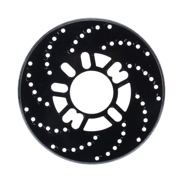 2 PCS Universal Aluminium Auto Car Wheel Disc Brake Racing Decorative Cover (Black) - Image 2