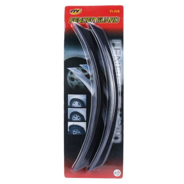 2 PCS YI-238 Car Auto Rubber Fender Guard Protection Strip Scratch Protector Sticker - Image 5