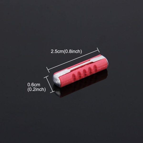 100 PCS Car Auto Fuse European Automotive Fuse (16A Red) - Image 4