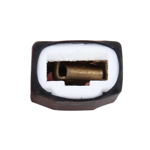 2 PCS H1 / H3 Car Auto LED Bulb Ceramic Insulation Socket Holder (No Including Light) - Image 4
