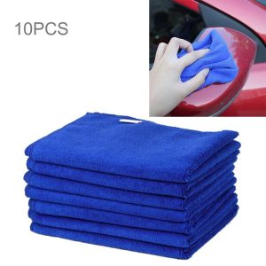 10 PCS 30cm x 30cm Microfiber Quick Dry Towels Cleaning Cloth Car Detailing Care Towels Car Care Towels