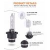 2 PCS D2S 35W 3800 LM 4300K HID Bulbs Xenon Lights Lamps, DC 12V (White Light) - Image 6