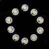 10 PCS 0.5W B8.5 Wedge Instrument Panel LED Light Dashboard Gauge Cluster Indicator Lamp Bulb (White Light) - Image 2