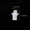 10 PCS 0.5W B8.5 Wedge Instrument Panel LED Light Dashboard Gauge Cluster Indicator Lamp Bulb (White Light) - Image 3