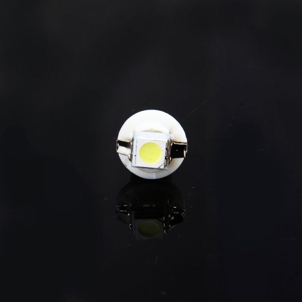 10 PCS 0.5W B8.5 Wedge Instrument Panel LED Light Dashboard Gauge Cluster Indicator Lamp Bulb (White Light) - Image 4