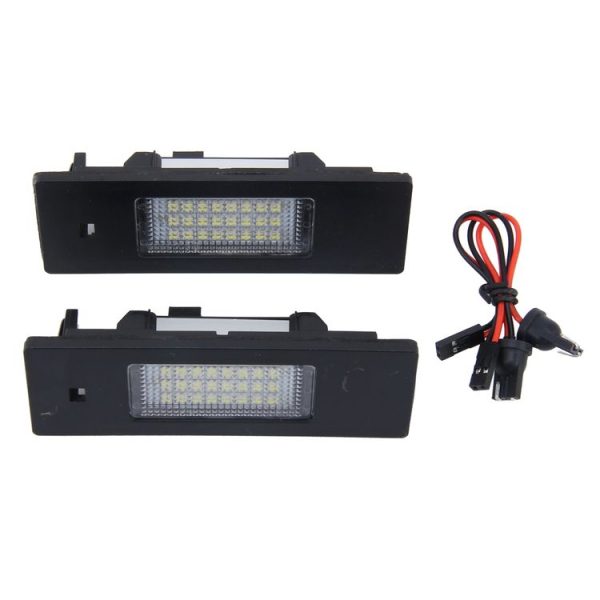 2 PCS License Plate Light with 24 SMD-3528 Lamps for BMW E87 (White Light) - Image 5