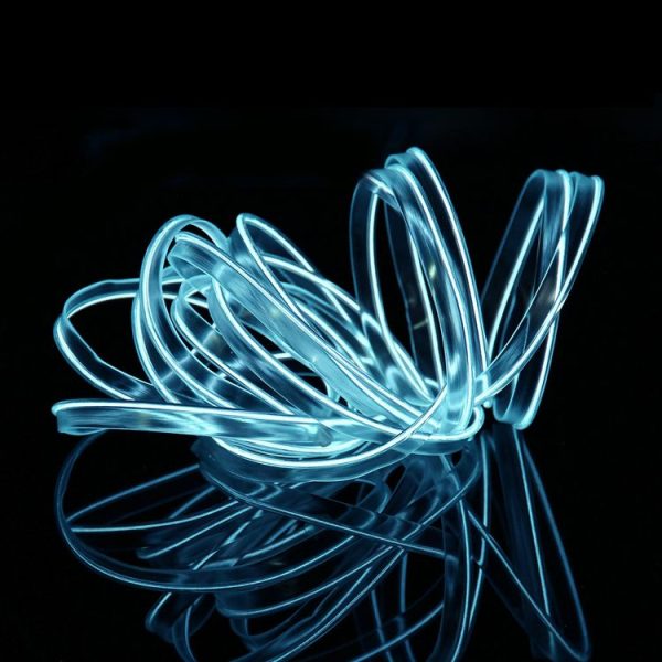 3m Cold Light Flexible LED Strip Light For Car Decoration (Ice Blue Light) - Image 5