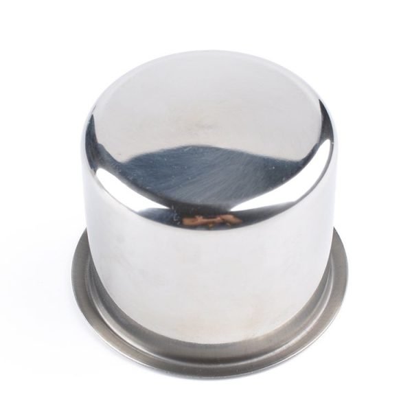 Stainless Steel Drop-in Cup Holder Table Drink Holder for RV Car Truck Camper, Size: 6.8 x 5.6cm - Image 5