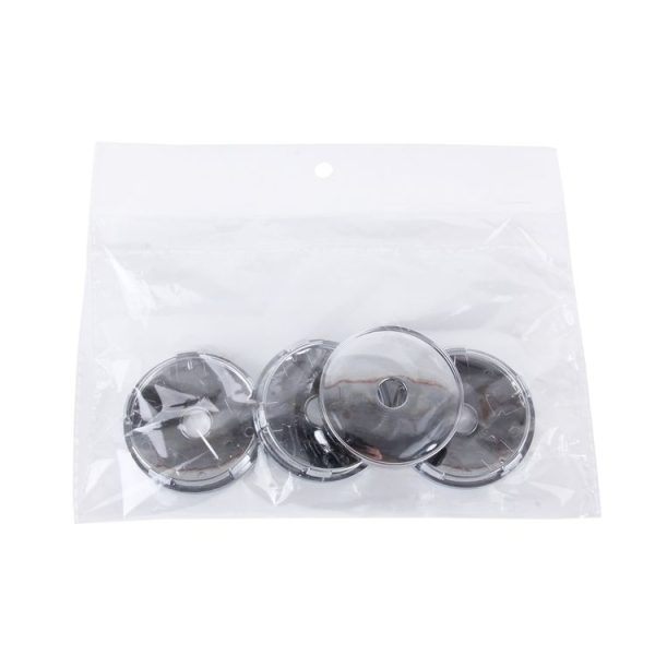 4 PCS Metal Car Styling Accessories Car Emblem Badge Sticker Wheel Hub Caps Centre Cover - Image 6