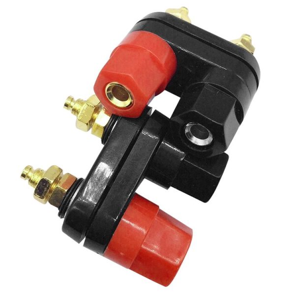 5 PCS Car Double Terminals Red Black Hexagon Connector Amplifier Terminal Speaker Plug Jack - Image 4