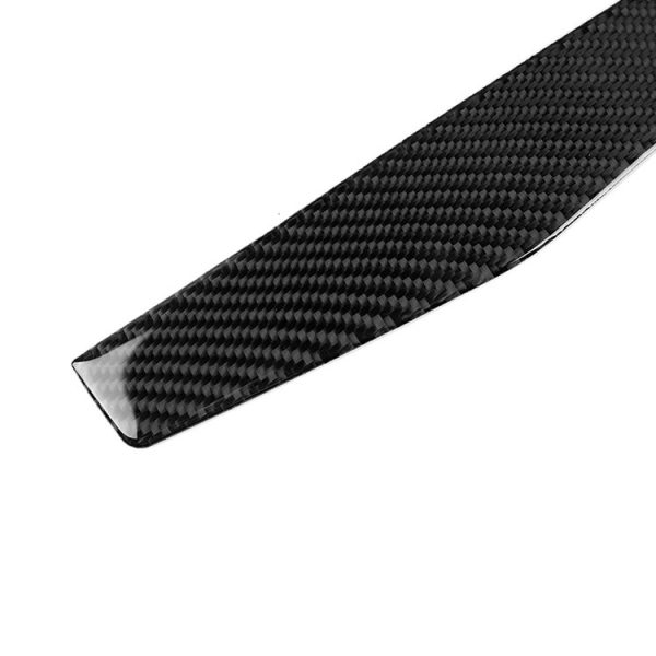 Car Carbon Fiber Center Console Panel Decorative Sticker for Mercedes-Benz W204 C Class 2007-2010 - Image 5