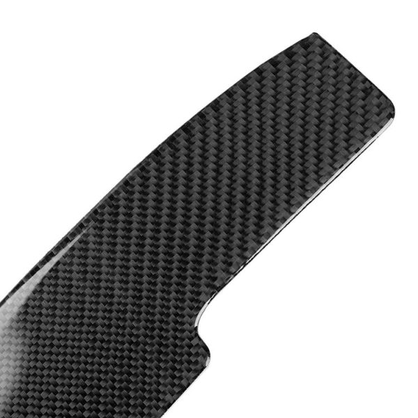 2 PCS Car Carbon Fiber Window Lift Panel Decorative Sticker for Mercedes-Benz W204 C Class 2007-2013, Left Drive - Image 3