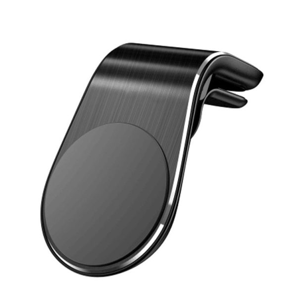 Car Metal Magnetic Air Outlet Mobile Phone Holder Bracket (Black) - Image 2