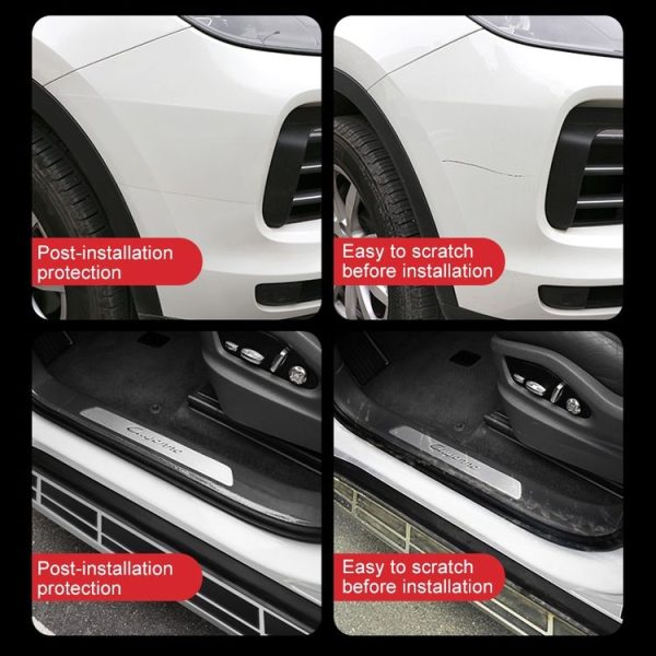 Universal Car Door Invisible Anti-collision Strip Protection Guards Trims Stickers Tape, Size: 5cm x 5m - Image 4