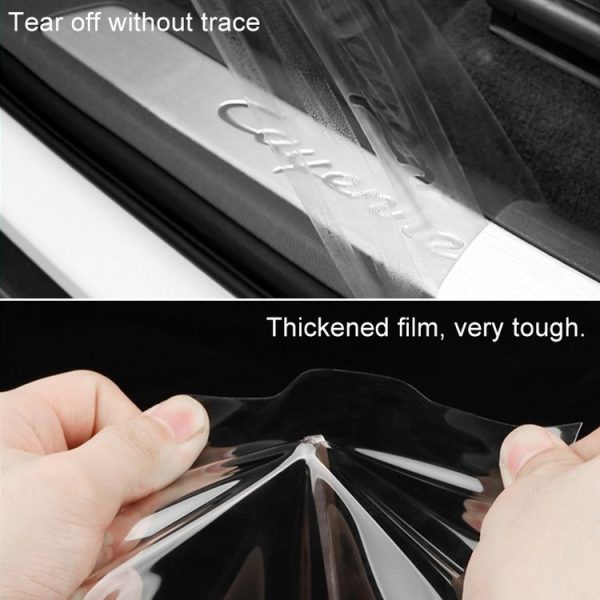 Universal Car Door Invisible Anti-collision Strip Protection Guards Trims Stickers Tape, Size: 7cm x 5m - Image 3